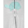imageSimple Joys by Carters Baby Neutral 2Pack Cotton Footed Sleep and PlayGrey TurtleWhite Llama