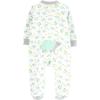imageSimple Joys by Carters Baby Neutral 2Pack Cotton Footed Sleep and PlayWhite BearTurtle