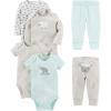 Grey/Mint Green/Elephant/Lamb