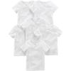 imageSimple Joys by Carters Baby Boys 6Pack Sidesnap ShortSleeve ShirtWhite