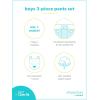 imageSimple Joys by Carters babyboys 3piece Playwear SetChambray