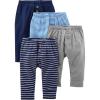 Blue/Grey Heather/Navy/Stripe
