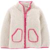 imageSimple Joys by Carters Baby Boys Hooded Sherpa JacketPinkBeige