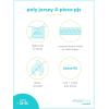 imageSimple Joys by Carters Boys 4Piece Poly PajamasGreyGreenDinosaurFun Food