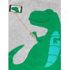 imageSimple Joys by Carters Boys 4Piece Poly PajamasGreyGreenDinosaurFun Food
