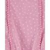 imageSimple Joys by Carters babygirls 3pack Romper Sunsuit and DressDotsFlowersPears