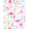 imageSimple Joys by Carters Kids 3Pack Snug Fit Footless Cotton PajamasNavy SpaceWhite DinosaurYellow Dots