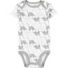 imageSimple Joys by Carters Baby Boys 6Pack ShortSleeve BodysuitMulticolorAnchorDinosaurStripeWhale