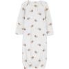 imageSimple Joys by Carters Baby Boys Cotton Sleeper Gown Pack of 3Green Safari