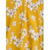imageSimple Joys by Carters Girls ShortSleeve and Sleeveless Dress Sets Pack of 2Grey PineappleMustard Yellow Flowers