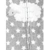 imageSimple Joys by Carters unisexbaby 2pack Neutral Fleece Footed Sleep and PlayGrey StarsMint Green Elephant