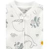 imageSimple Joys by Carters unisexbaby 2way Zip Thermal Footed Sleep and Play Pack of 2AnimalSun
