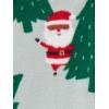 imageSimple Joys by Carters unisexbaby In 2pk Fleece Snp Santa TreesGrey SantaChristmas Print