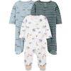imageSimple Joys by Carters 3pack Sleep and PlayStripe Safari