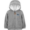imageSimple Joys by Carters Boys Hooded Sweater Jacket with Sherpa LiningGrey