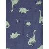 imageSimple Joys by Carters girls 6piece Snug Fit Cotton Pajama SetGreen StripeGrey HeatherIndigo Wash Dinosaur