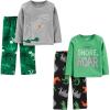 imageSimple Joys by Carters boys 4piece Pajama SetDinosaur
