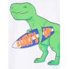 imageSimple Joys by Carters BabyBoys Swimsuit Trunk and Rashguard SetBlue White Dinosaur