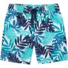 imageSimple Joys by Carters BabyBoys Swimsuit Trunk and Rashguard SetNavy White Tropical