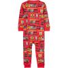 imageSimple Joys by Carters babyboys 3pack Snug Fit Footless Cotton PajamasRed FiretruckWhite MonsterSharks
