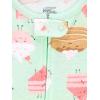 imageSimple Joys by Carters babyboys 3pack Snug Fit Footless Cotton PajamasSweetsFloralKitty