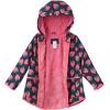 image:imageSimple Joys by Carters Baby Girls Rain Jacket Raincoat WaterResistant Hooded Rain SlickerNavy Strawberry