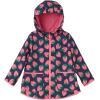 image:imageSimple Joys by Carters Baby Girls Rain Jacket Raincoat WaterResistant Hooded Rain SlickerNavy Strawberry