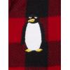 image:imageSimple Joys by Carters babyboys LooseFit Flame Resistant Fleece Footed PajamasBuffalo CheckPolar BearStripe