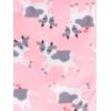 image:imageSimple Joys by Carters babygirls 4piece Pajama SetBlack BallerinaLight PinkPink CowSwans