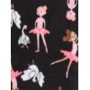 image:imageSimple Joys by Carters babygirls 4piece Pajama SetBlack BallerinaLight PinkPink CowSwans