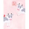image:imageSimple Joys by Carters babygirls 4piece Pajama SetBlack BallerinaLight PinkPink CowSwans