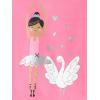 image:imageSimple Joys by Carters babygirls 4piece Pajama SetBlack BallerinaLight PinkPink CowSwans