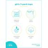 image:imageSimple Joys by Carters Baby and Toddler Girls 2Pack 4th of July TopsBlue StripeWhite FloralYellow