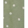 image:imageSimple Joys by Carters Baby and Toddler Girls 2Pack 4th of July TopsGreyLight OrangeOlive Flowers