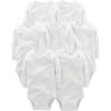image:imageSimple Joys by Carters Baby 7pack Long Sleeve BodysuitWhite
