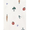 image:imageSimple Joys by Carters Baby 6piece Bodysuits Short and Long Sleeve and Pants SetBlue Veggie