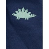 image:imageSimple Joys by Carters Baby Boys 4piece Jacket Pant and Bodysuit SetDark BlueGreenGrey DinosaurNavy Stripe