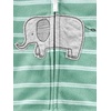 image:imageSimple Joys by Carters Baby Boys 4piece Jacket Pant and Bodysuit SetMint Elephant