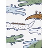 image:imageSimple Joys by Carters Baby Boys 6Pack ShortSleeve BodysuitMulticolorAlligatorForest AnimalsStripe