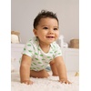 image:imageSimple Joys by Carters Baby Boys 6Pack ShortSleeve BodysuitMulticolorDinosaurSportsStripe