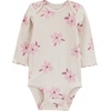 image:imageSimple Joys by Carters Baby Girls 4piece Jacket Pant and Bodysuit SetWhite Ground Floral