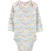 image:imageSimple Joys by Carters Baby Girls 5pack Longsleeve BodysuitDotsFloralHeartsOwl