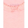 image:imageSimple Joys by Carters Baby Girls 6 Pack Short Sleeve BodysuitMulticolorSolid Colors