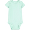 image:imageSimple Joys by Carters Baby Girls 6 Pack Short Sleeve BodysuitMulticolorSolid Colors
