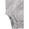 image:imageSimple Joys by Carters Baby Girls 6piece Bodysuits Short and Long Sleeve and Pants SetAqua Green ElephantGrey DotsPink StripeWhite Forest Animals