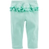 image:imageSimple Joys by Carters Baby Girls 6piece Bodysuits Short and Long Sleeve and Pants SetAqua Green ElephantGrey DotsPink StripeWhite Forest Animals