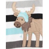 image:imageSimple Joys by Carters Baby Boys LooseFit Flame Resistant Fleece Footed PajamasBuffalo CheckPolar BearStripe