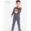 image:imageSimple Joys by Carters Baby Boys LooseFit Flame Resistant Fleece Footed PajamasCharcoal SuperheroGreen Polar BearNavy Tiger