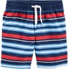 image:imageSimple Joys by Carters Baby Boys Swimsuit Trunk and Rashguard SetNavy SharkRed Stripe