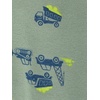 image:imageSimple Joys by Carters Babys 3 pack Snug Fit Footless Cotton PajamasBlue StripeGreen TrucksWhite Dinosaur